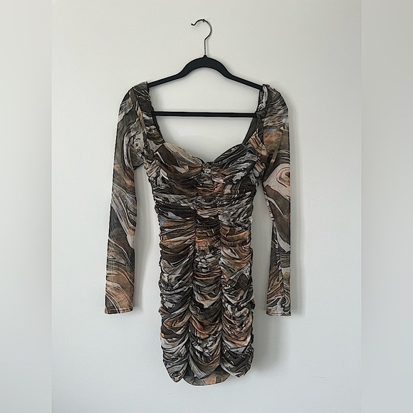 NWT Zara long sleeve dress - Picture 2 of 3